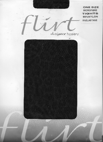 (image for) Flirt Burgundy Animal Print Tights with Foot